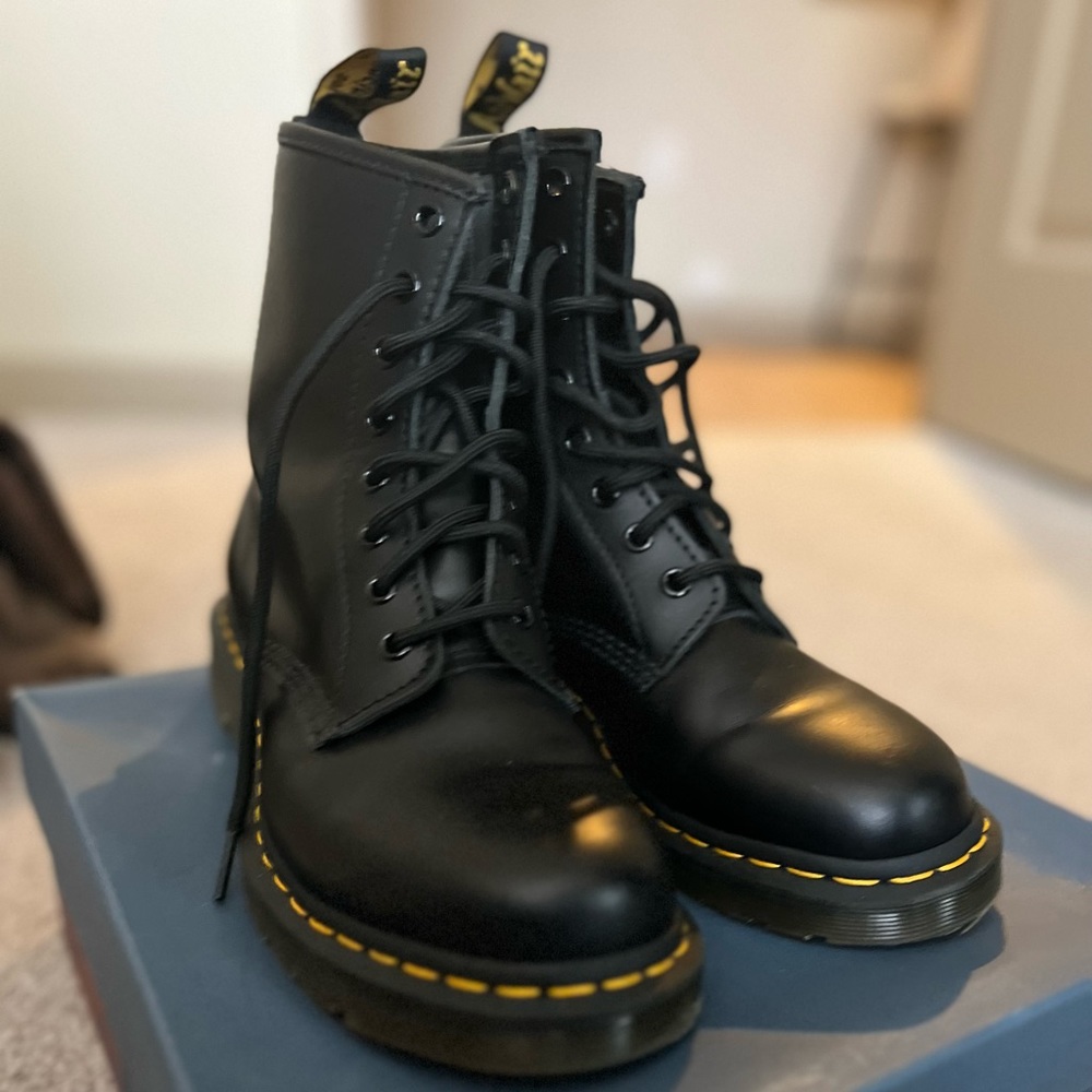 Worn once! Dr. Martens  get them while you can!